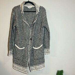 Anthropologie HWR Knit Cardigan Sweater Jacket Small